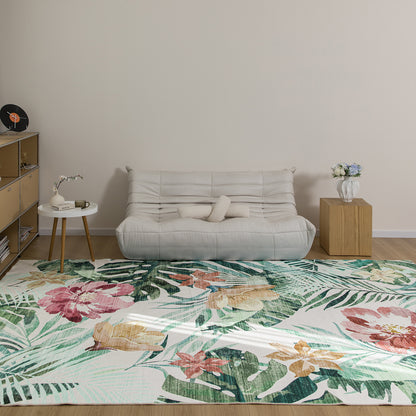 Machine Washable Rug - Hibiscus Breeze