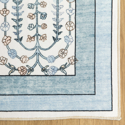 Machine Washable Rug - Vintage Vine