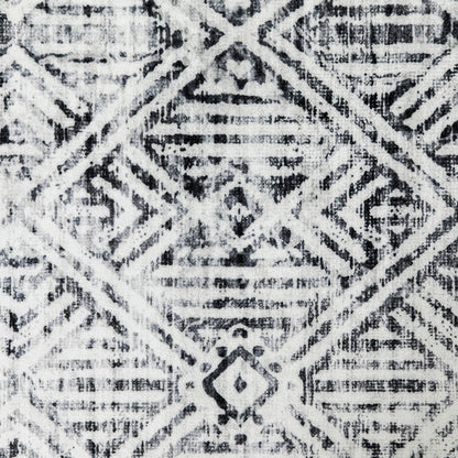 Machine Washable Rug - Charcoal Haze