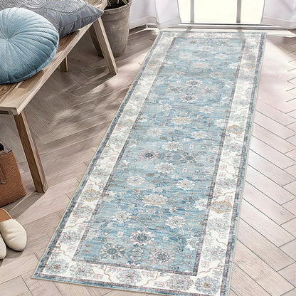 Machine Washable Rug - Isla Sky