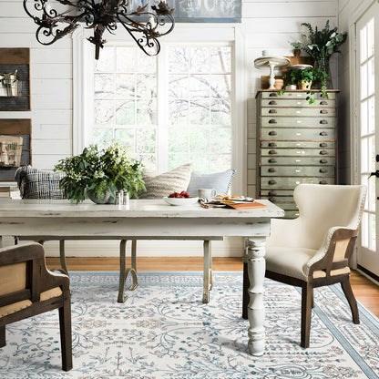 Machine Washable Rug - Vintage Vine