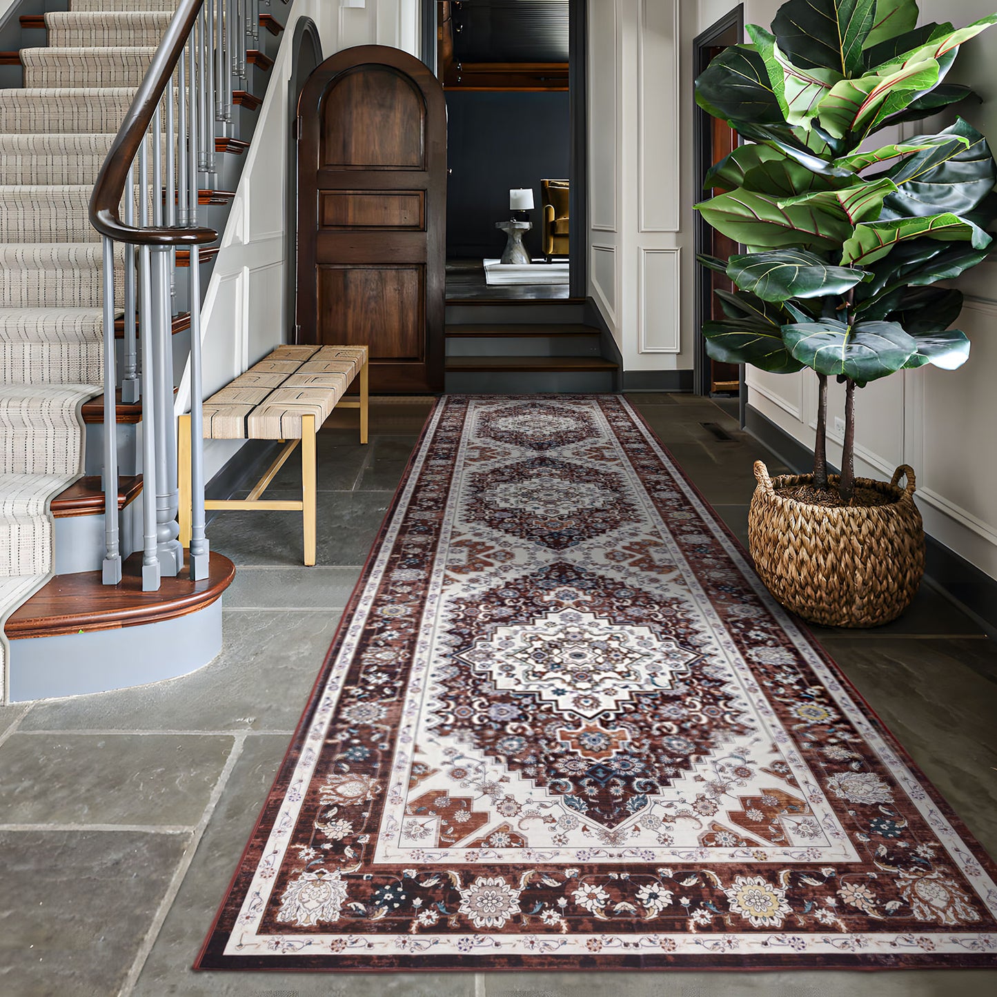 Machine Washable Rug - Ember