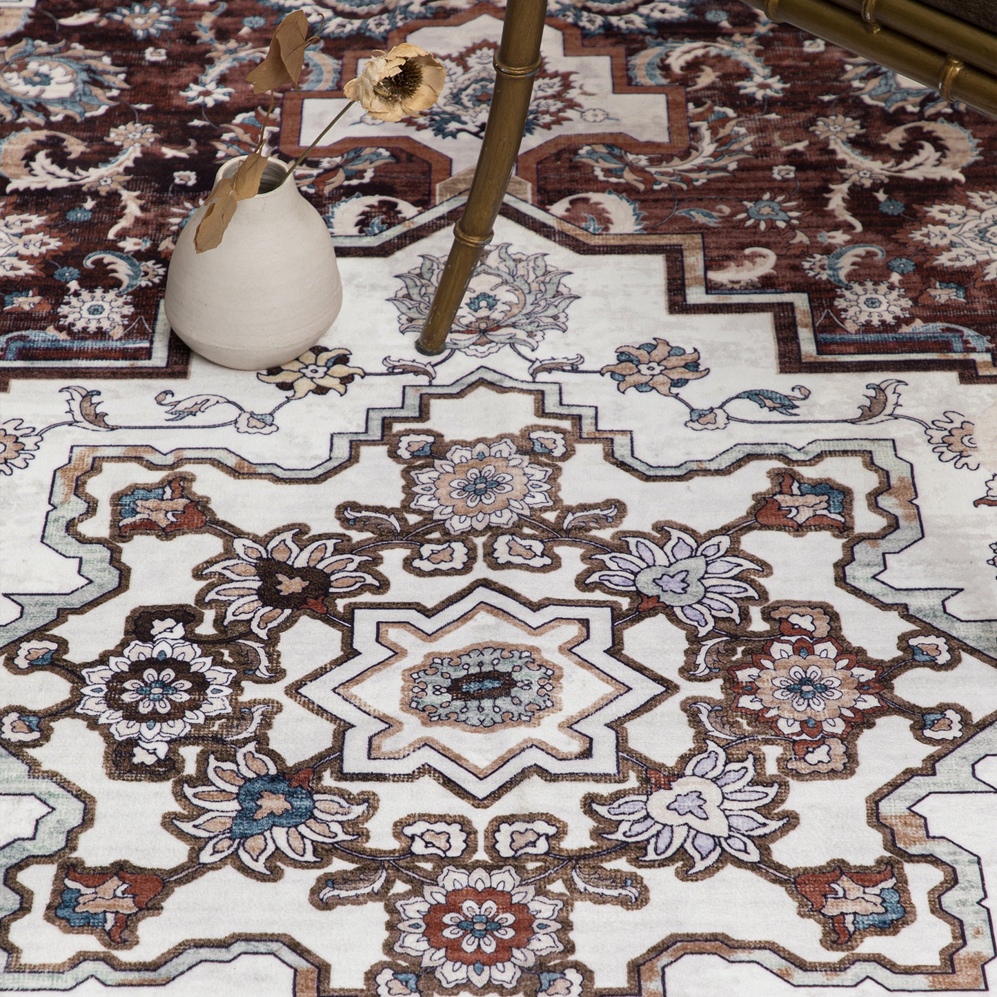 Machine Washable Rug - Ember