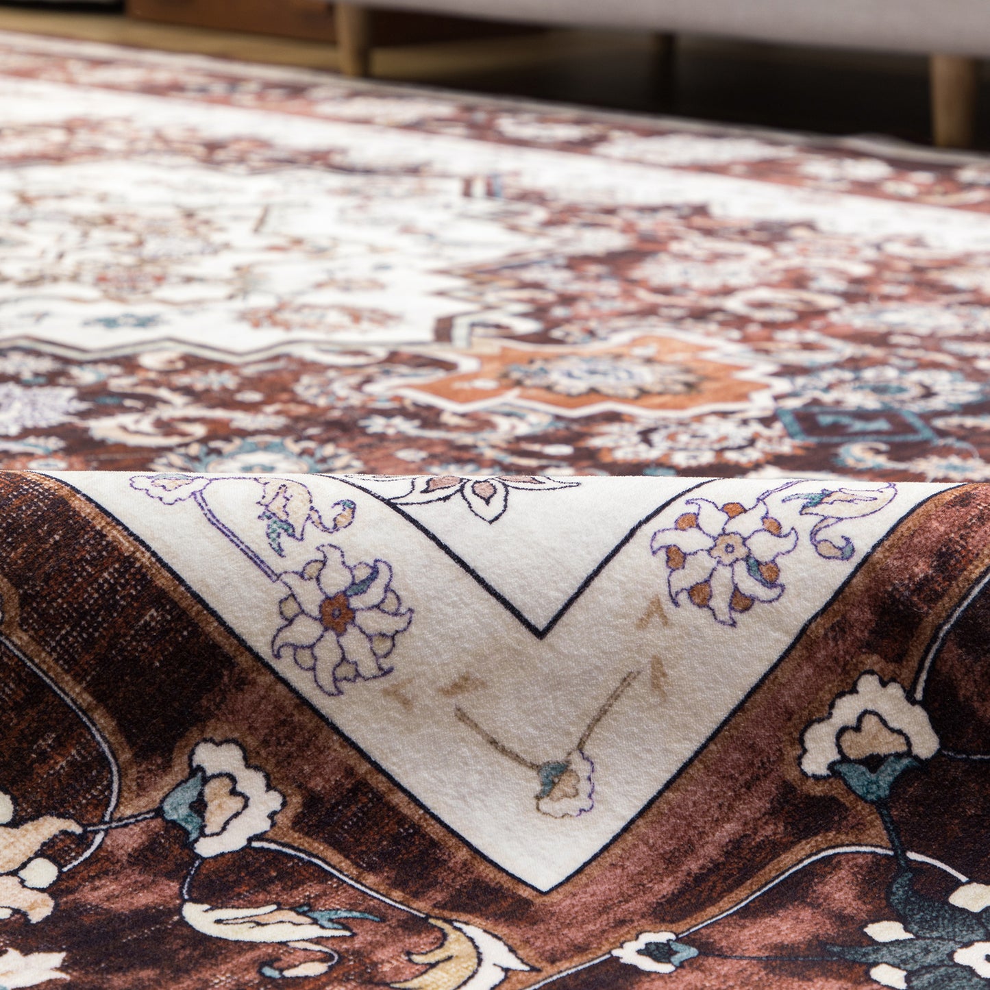 Machine Washable Rug - Ember