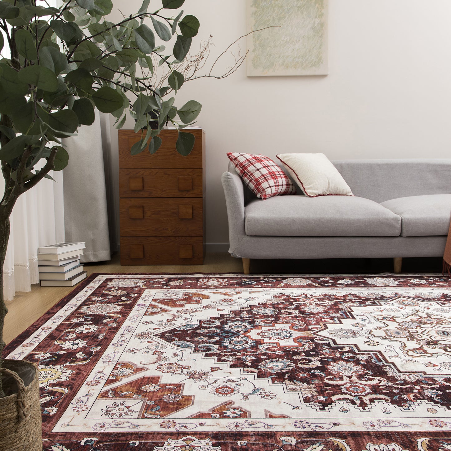 Machine Washable Rug - Ember