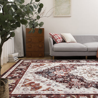 Machine Washable Rug - Ember