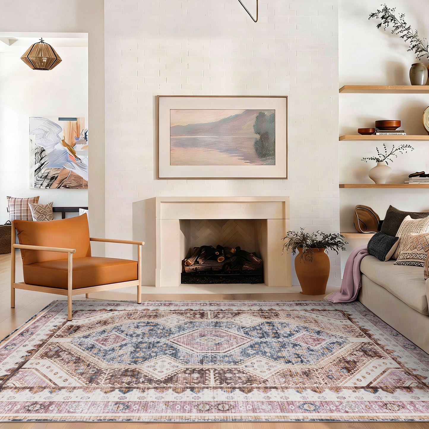 Machine Washable Rug - Amber Grove