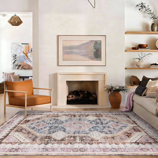 Machine Washable Rug - Amber Grove