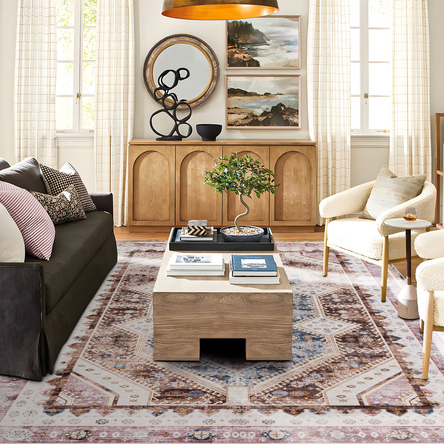 Machine Washable Rug - Amber Grove
