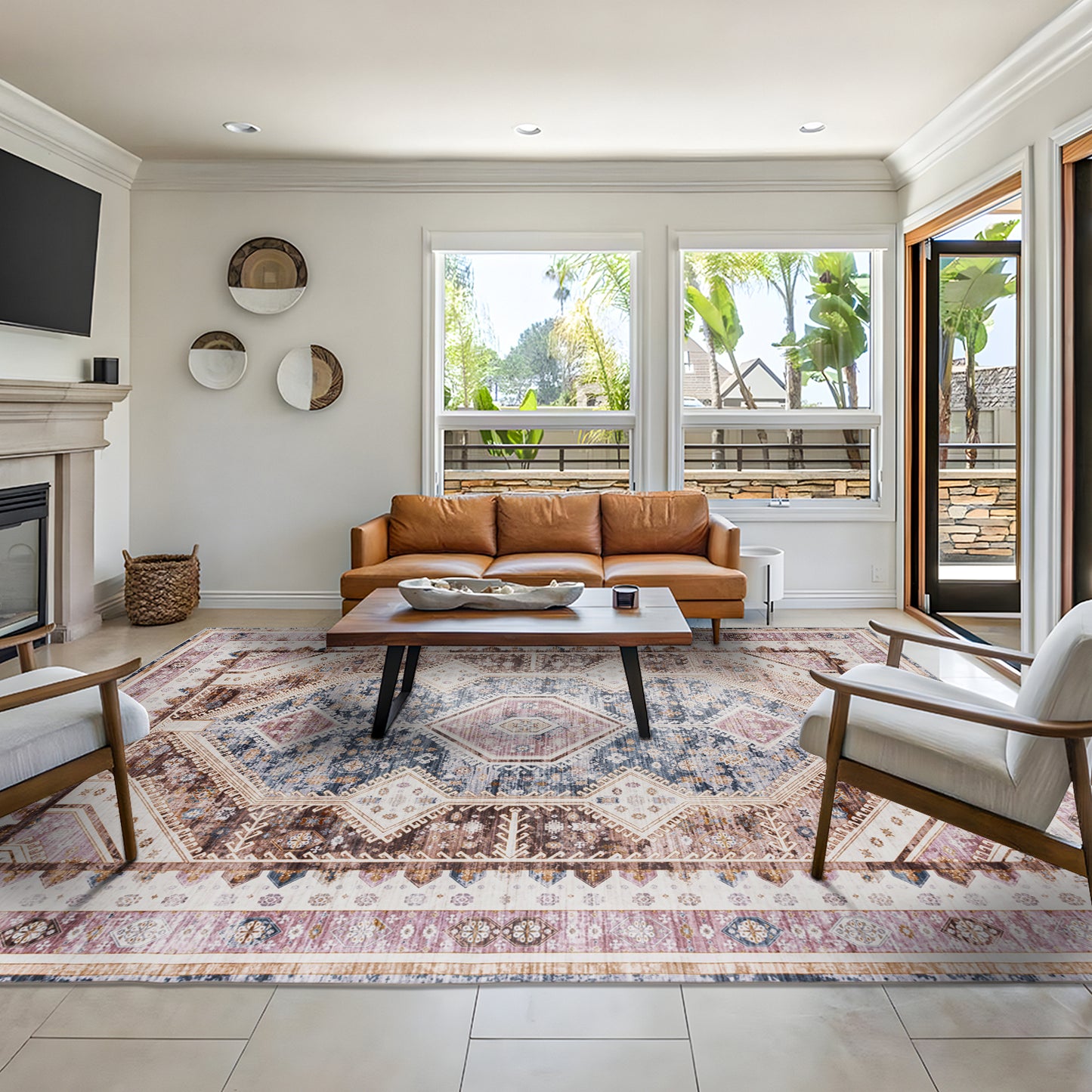 Machine Washable Rug - Amber Grove