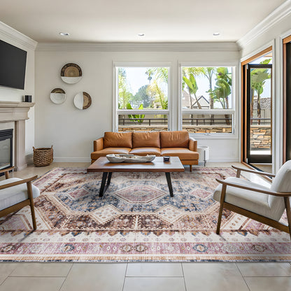 Machine Washable Rug - Amber Grove