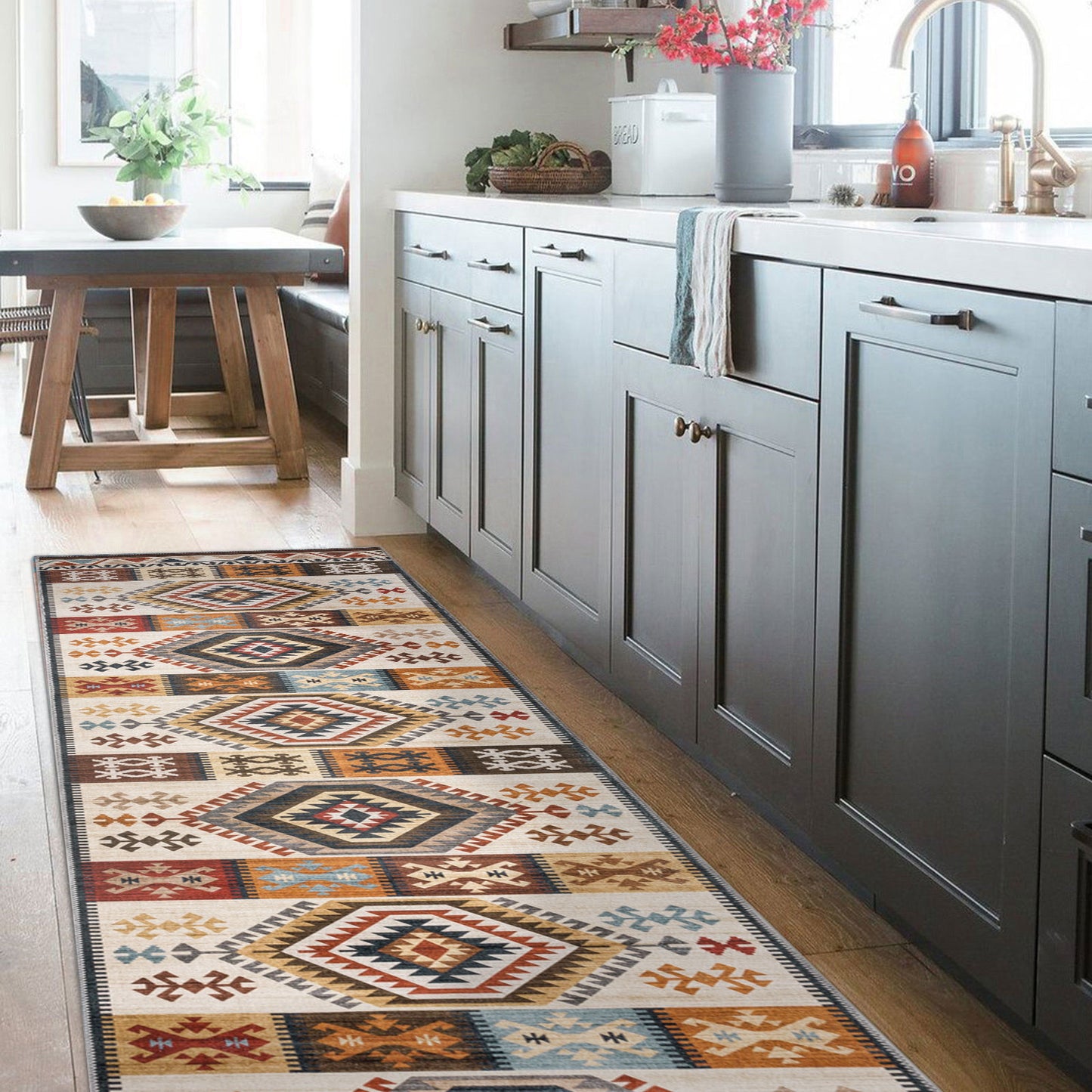 Machine Washable Rug - Western Way
