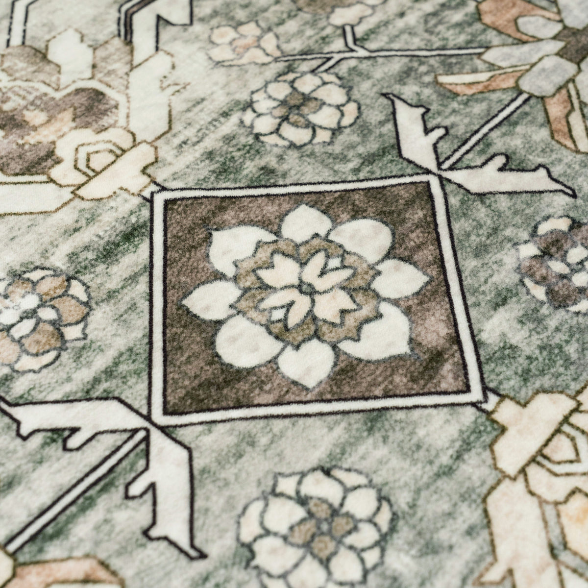 Machine Washable Rug - Vintage Sage