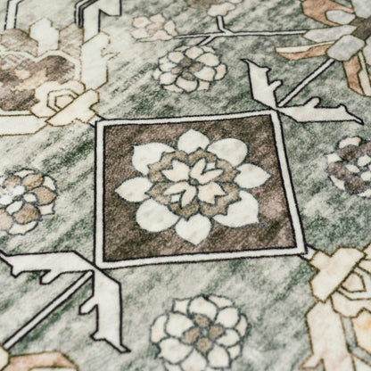Machine Washable Rug - Vintage Sage