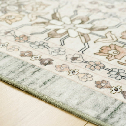 Machine Washable Rug - Vintage Sage