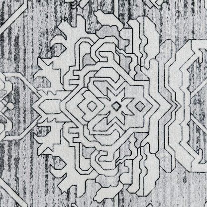 Machine Washable Rug - Isla Grey