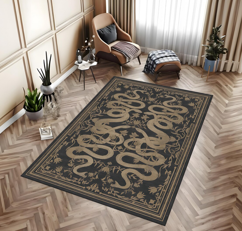 Machine Washable Rug - Snake
