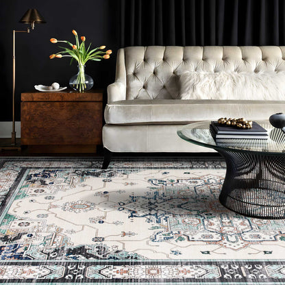 Machine Washable Rug - Vintage Mist