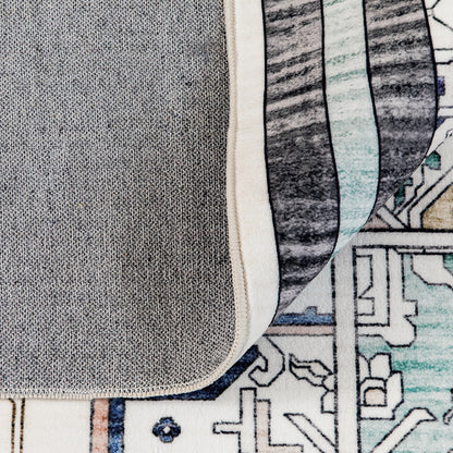 Machine Washable Rug - Vintage Mist