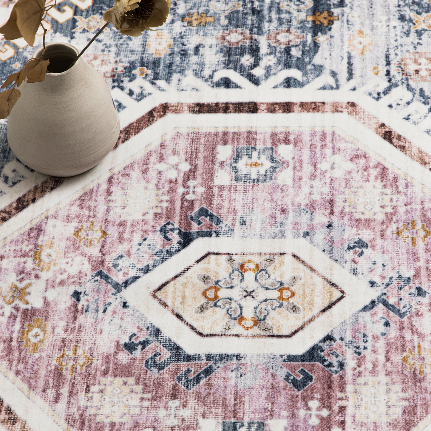 Machine Washable Rug - Amber Grove