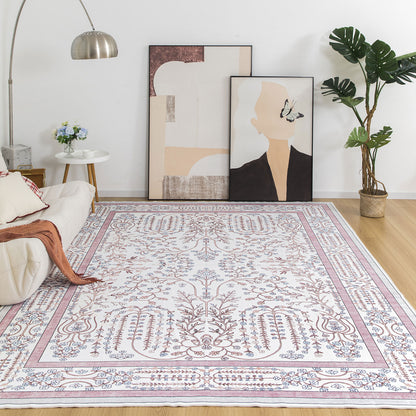 Machine Washable Rug - Vintage Blush