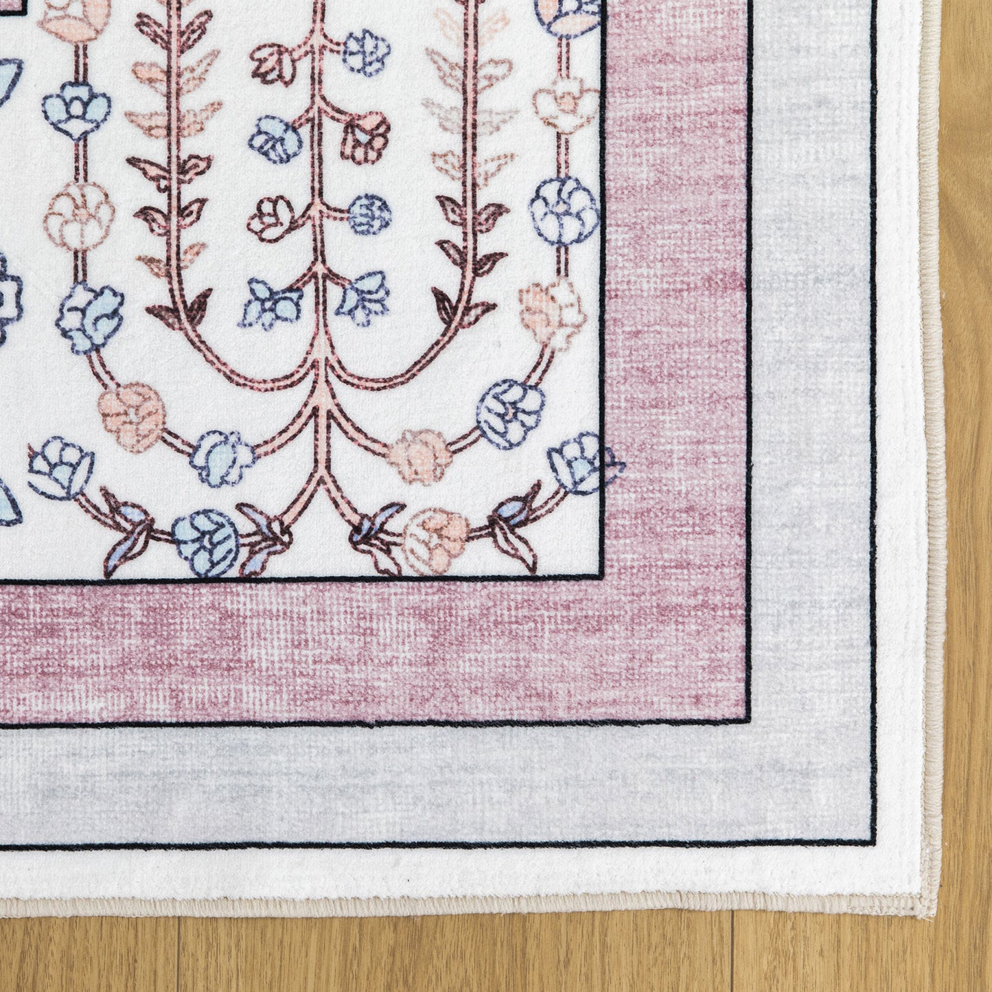 Machine Washable Rug - Vintage Blush