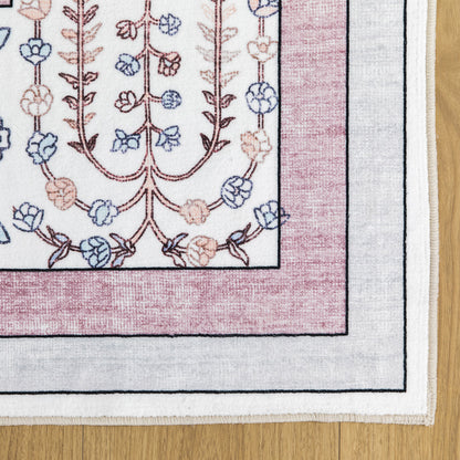 Machine Washable Rug - Vintage Blush
