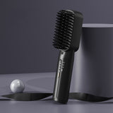 Rechargeable Cordless Hair Straightener Brush