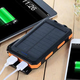 Portable Solar Power Bank - 300,000mAh